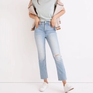 Madewell The Perfect Vintage Jean in Coney Wash: Destroyed Edition - size 29